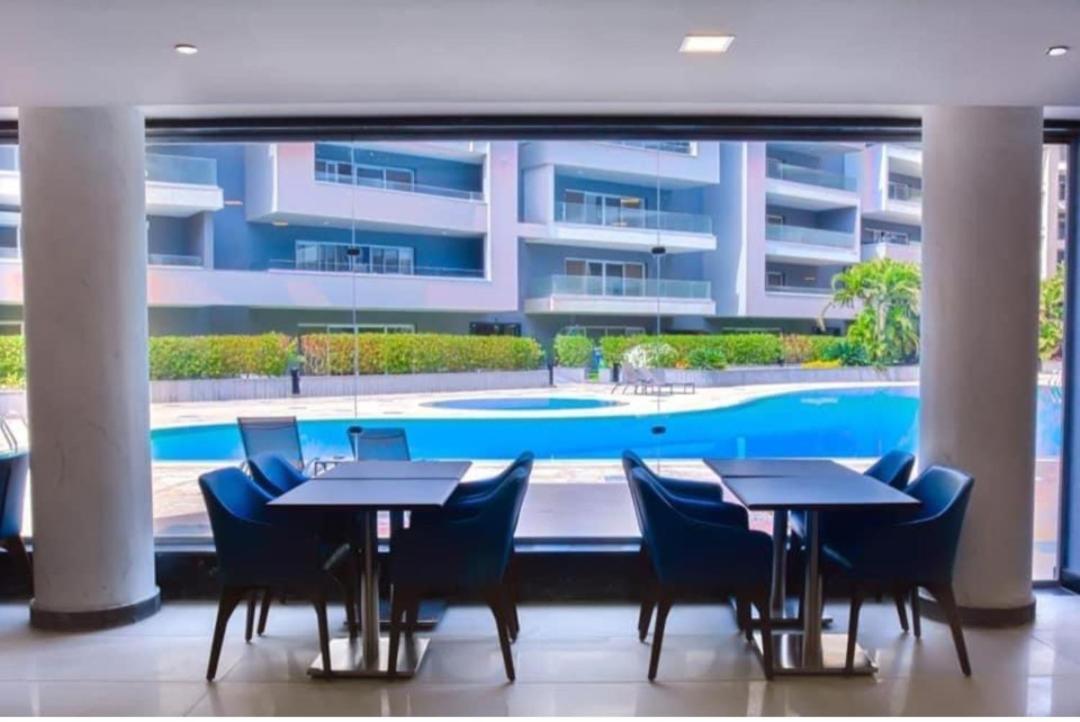 Fully Furnished Apartment At Ocean Blue Compound 开罗 外观 照片